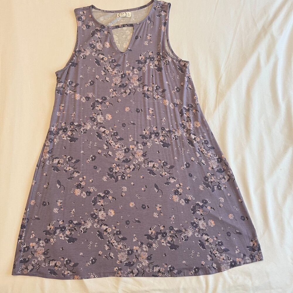 Maurices Floral Dress Mini Size 0X - Picture 3 of 12